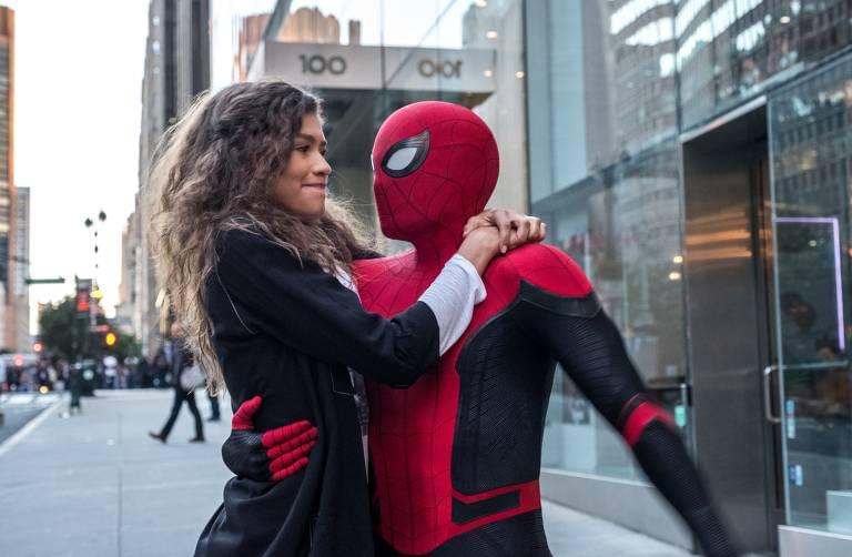 cena do filme Homem-Aranha far from home