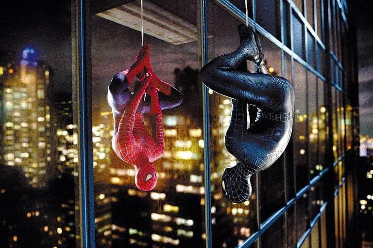 cena do filme Homem-Aranha 3